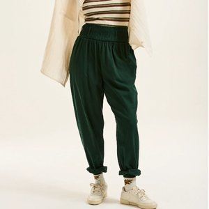 Lucy & Yak Alexa Trousers - Posy Green | XL (UK 20-22)